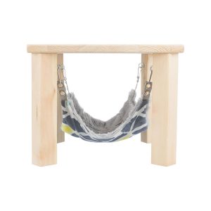 Cama de Rede Trixie Cinzento Pêssego 28 × 24 × 28 CM