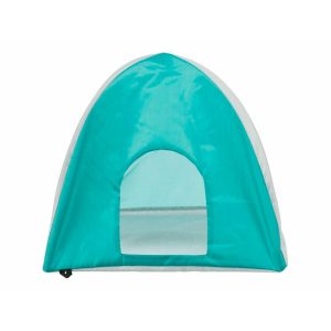 Cama para animal de estimação Trixie Bege Azul escuro Papel Crunch 37 × 35 × 37 cm