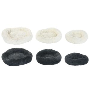 Cama para cães Home ESPRIT Branco Cinzento escuro 73 X 64 X 16 CM 2 Unidades